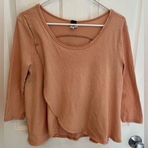 Free People Women’s Top, Size XS (oversized) EUC